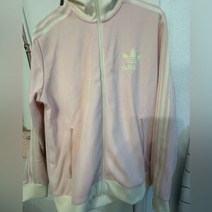 Adidas Women's Light Pink Bomber Jacket
